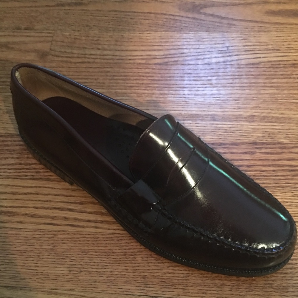 Bostonian Dark Brown Leather Loafers